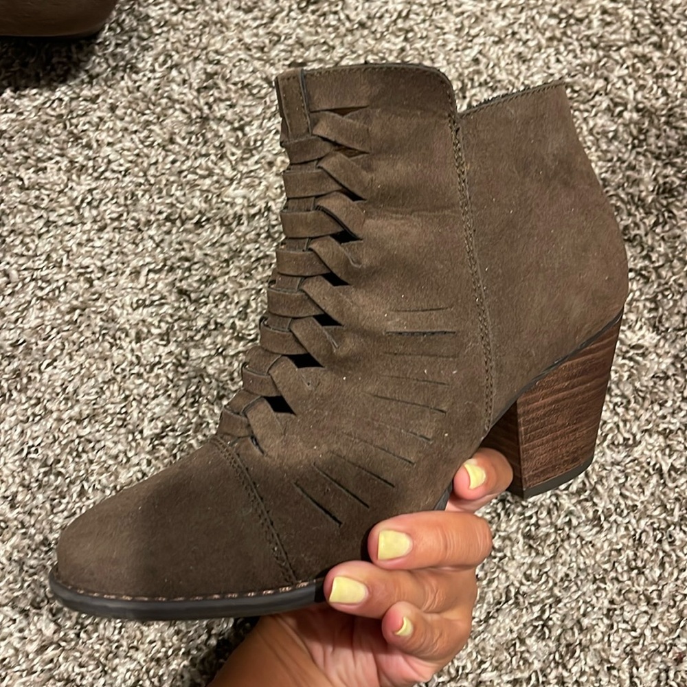 Mossimo Supply Brown Booties